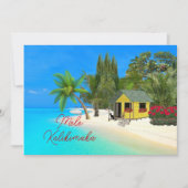 メレカリキマカハワイインクリスマスホリデーカード シーズンカード (正面)