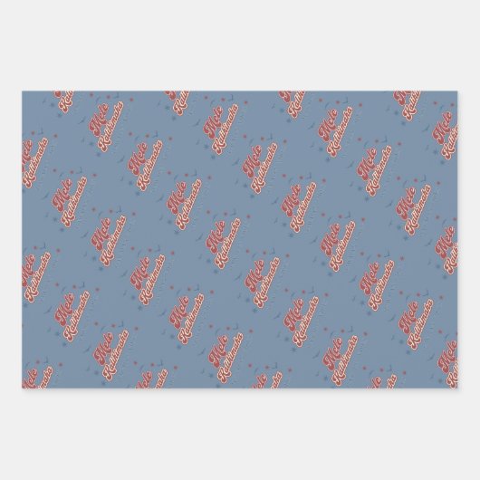 メレカリキマカハワイクリスマス紙シート ラッピングペーパーシート (正面3)