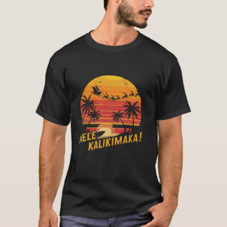 メレカリキマカハワイハワイアンメリーキリスト Tシャツ