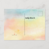 メレカリキマカパーティー インビテーションポストカード (裏面)