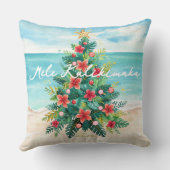 メレカリキマカパームツリートロピカルクリスマスデコール クッション (裏面)