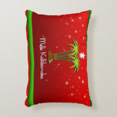 メレカリキマカパームツリーforクリスマス アクセントクッション (正面(垂直))