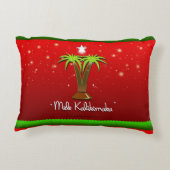 メレカリキマカパームツリーforクリスマス アクセントクッション (裏面)