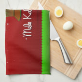 メレカリキマカパームツリーforクリスマス キッチンタオル (四つ折り)