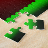 メレカリキマカパームツリーforクリスマス ジグソーパズル (側面)