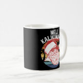 メレカリキマカヒップスターサンタパームツリーズ コーヒーマグカップ (正面右)