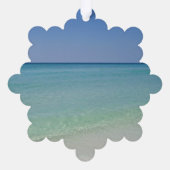 メレカリキマカビューティフルカスタムビーチクリスマス オーナメントカード (裏面)