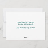 メレカリキマカビューティフルビーチクリスマス シーズンカード (裏面)