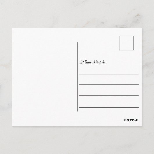 メレカリキマカビーチクリスマスフォトかわいらし海 ポストカード (裏面)