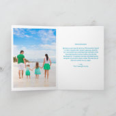 メレカリキマカファミリーレタービーチクリスマス シーズンカード (内部)