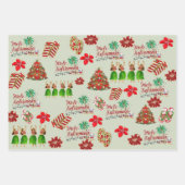 メレカリキマカフェスティバルギフトラップ ラッピングペーパーシート (正面3)