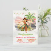 メレカリキマカフラガールトロピカルホリデーパーティー 招待状 (スタンド正面)