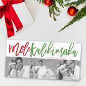 メレカリキマカブラシクリスマス3写真コラージュ シーズンカード