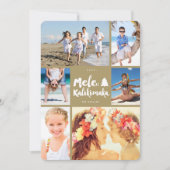 メレカリキマカブラシクリスマス6写真コラージュ シーズンカード (正面)