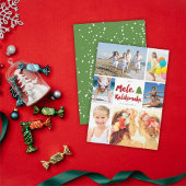 メレカリキマカブラシクリスマス6写真コラージュ シーズンカード