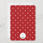 メレカリキマカブラシスクリプトクリスマスツリー写真 シーズンカード (裏面)