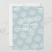 メレカリキマカブルーモダンシーシェルホリデーカード シーズンカード (正面)