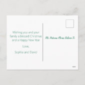 メレカリキマカホリデーフォトポストカード シーズンポストカード (裏面)