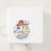 メレカリキマカメリークリスマスサンタハワイアン フェイバータグ (インサイチュ)