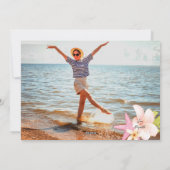 メレカリキマカメリークリスマスビーチサーフフォト シーズンカード (裏面)