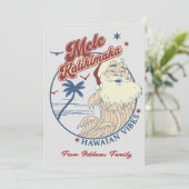 メレカリキマカメリークリスマスフラットホリデーカード シーズンカード (スタンド正面)