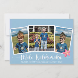 メレカリキマカメリークリスマスプルメリア シーズンカード