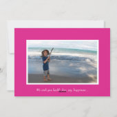 メレカリキマカメリークリスマスホリデーカード シーズンカード (裏面)