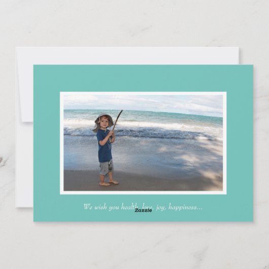 メレカリキマカメリークリスマスホリデーカード シーズンカード (裏面)