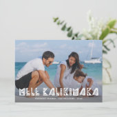 メレカリキマカモダンフォトハワイアン シーズンカード (スタンド正面)