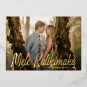 メレカリキマカモダン写真 箔シーズンカード (正面)