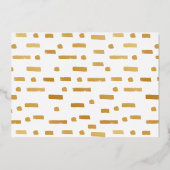 メレカリキマカモダン脚本フォトクリスマス 箔シーズンカード (裏面)