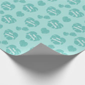 メレカリキマカモンスターリーフメリークリスマス ラッピングペーパー (角)