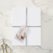 メレカリキマカリース、ハワイアンスタイルクリスマス ギフトタグ (より糸付き)