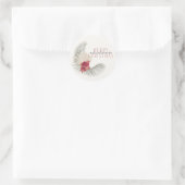 メレカリキマカリース、ハワイアンスタイルクリスマス ラウンドシール (バッグ)