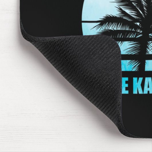 メレカリキマカレトロハワイアンクリスマスファミリーヴァ マウスパッド (コーナー)