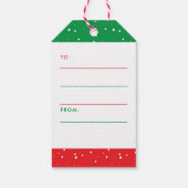 メレカリキマカ写真クリスマス ギフトタグ (裏面)