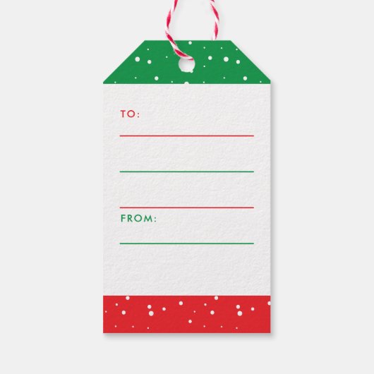 メレカリキマカ写真クリスマス ギフトタグ (裏面)