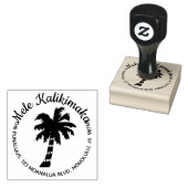 メレカリキマカ差出人住所ラバースタンプカスタム ラバースタンプ (押印)