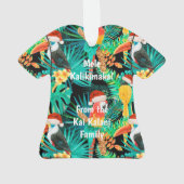 メレカリキマカ熱帯ジャングルバード オーナメント (裏面)