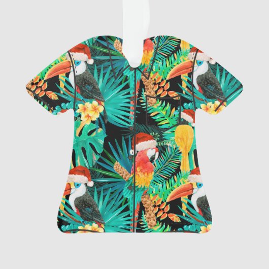 メレカリキマカ熱帯ジャングルバード オーナメント (正面)