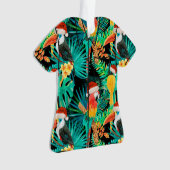 メレカリキマカ熱帯ジャングルバード オーナメント (正面)