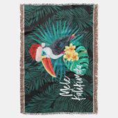 メレカリキマカ熱帯ジャングルバード スローブランケット (正面縦)