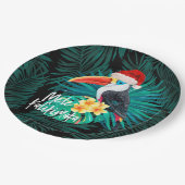メレカリキマカ熱帯ジャングルバード ペーパープレート (アングル)