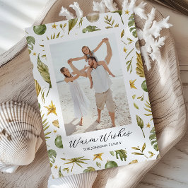 メレカリキマカ熱帯写真クリスマス シーズンカード