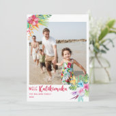 メレカリキマカ熱帯花フォト シーズンカード (スタンド正面)