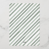 メレカリキマカ |アイランドクリスマス招待状 箔招待状 (裏面)