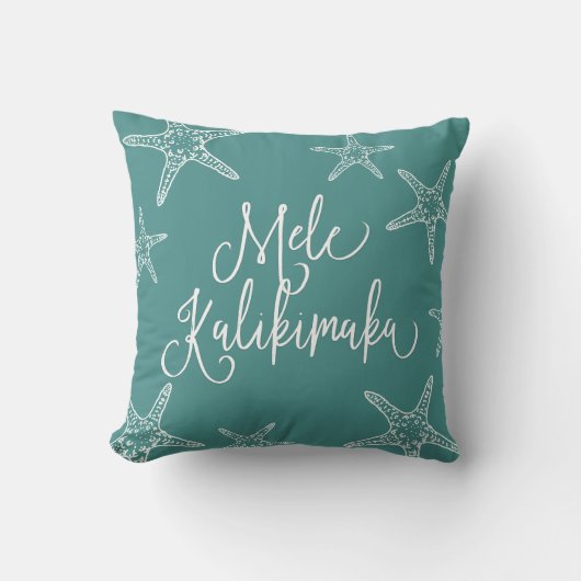メレカリキマカ |クリスマスハワイアン クッション (正面)