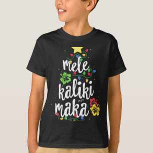 メレカリキマカ クリスマス ハワイアンTシャツ Tシャツ