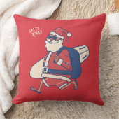 メレカリキマカ – サンおもしろいタハワイアンクリスマス クッション (ブランケット)