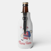 メレカリキマカ – サンおもしろいタハワイアンクリスマス ボトルクーラー (ボトル裏面)